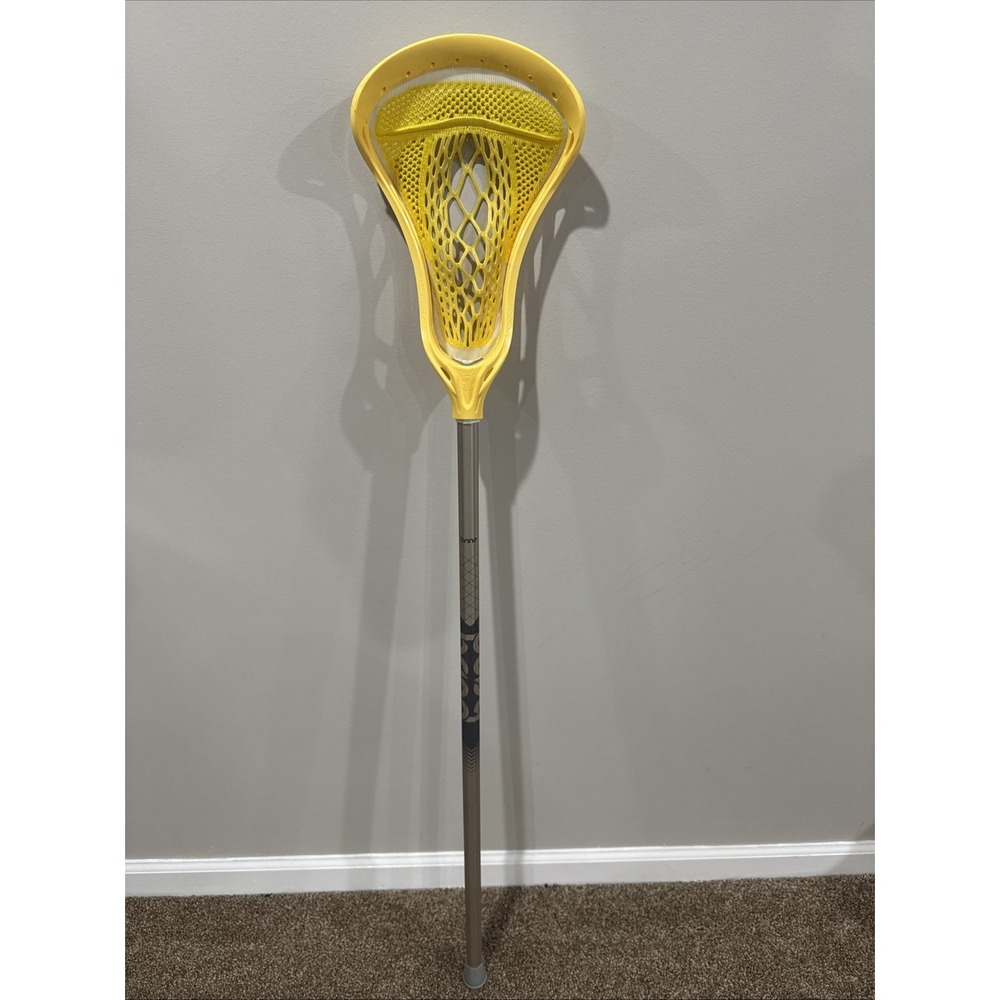 Brine Dynasty Warp Next Women's Lacrosse Stick - Metal King Shaft- Yellow